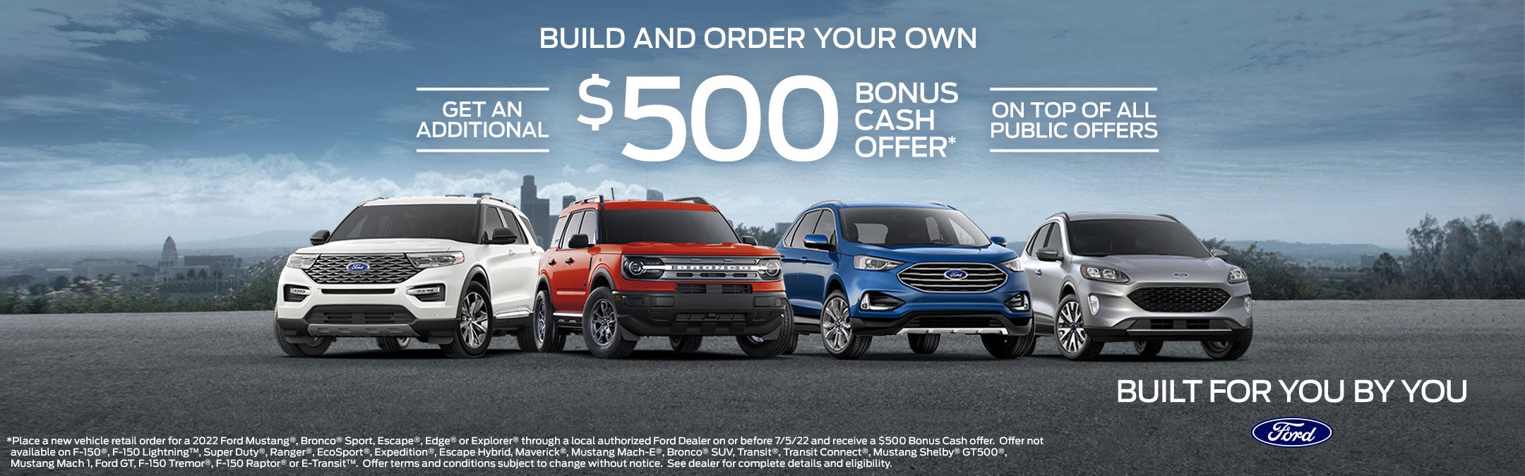 Build and Order Your Own Ford
