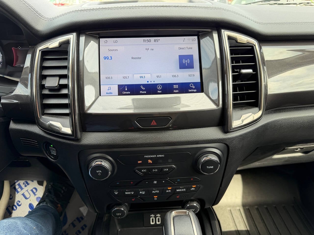 2020 Ford Ranger Lariat 4x4 4dr SuperCrew 5.1 ft. SB