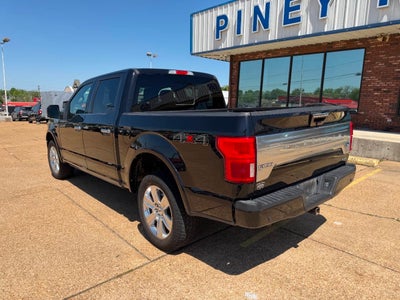 2020 Ford F-150 Platinum 4x4 4dr SuperCrew 5.5 ft. SB