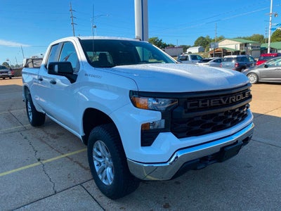 2023 Chevrolet Silverado 1500 Work Truck 4x4 4dr Double Cab 6.6 ft. SB