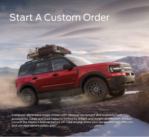 Start a custom order | Piney River Ford in Houston MO